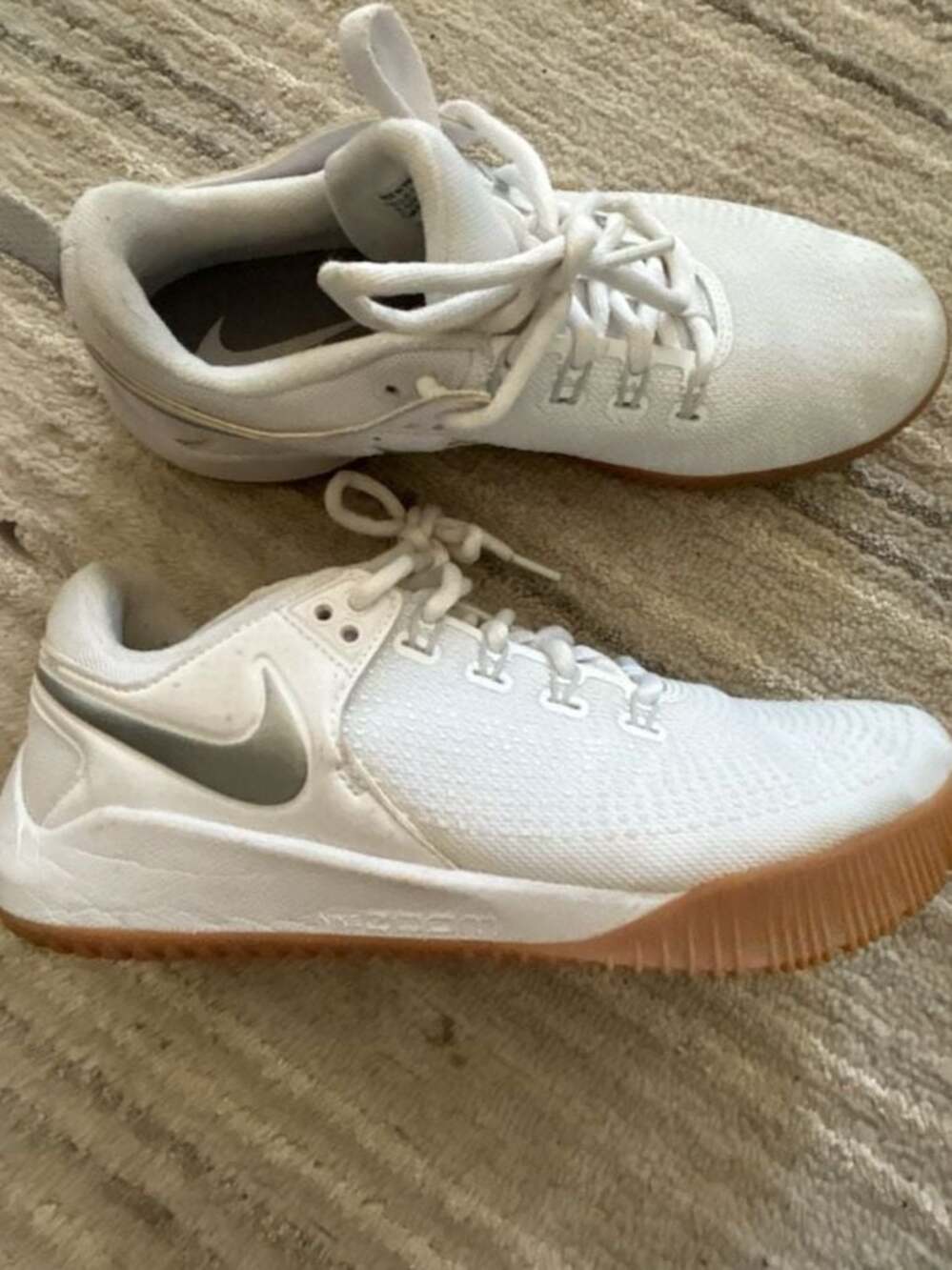 Nike Air Zoom Hyperace 2 SE Volleyball Shoes White Size 6